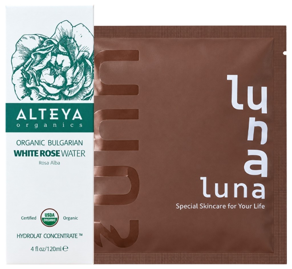 Luna 凍乾面膜 6片＋Alteya 花水
