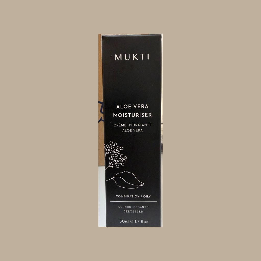 MUKTI Aloe Vera Moisturiser (50ml)
